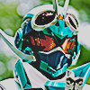 ichinose hotaro in his base rider form from kamen rider gotchard
