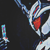kudo rinne in a rider form from kamen rider gotchard