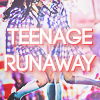 chuu and hyeju from loona on stage with text overlaid that reads 'teenage runaway'