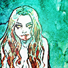 art by luana vecchio of a siren
