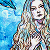 art by luana vecchio of a woman