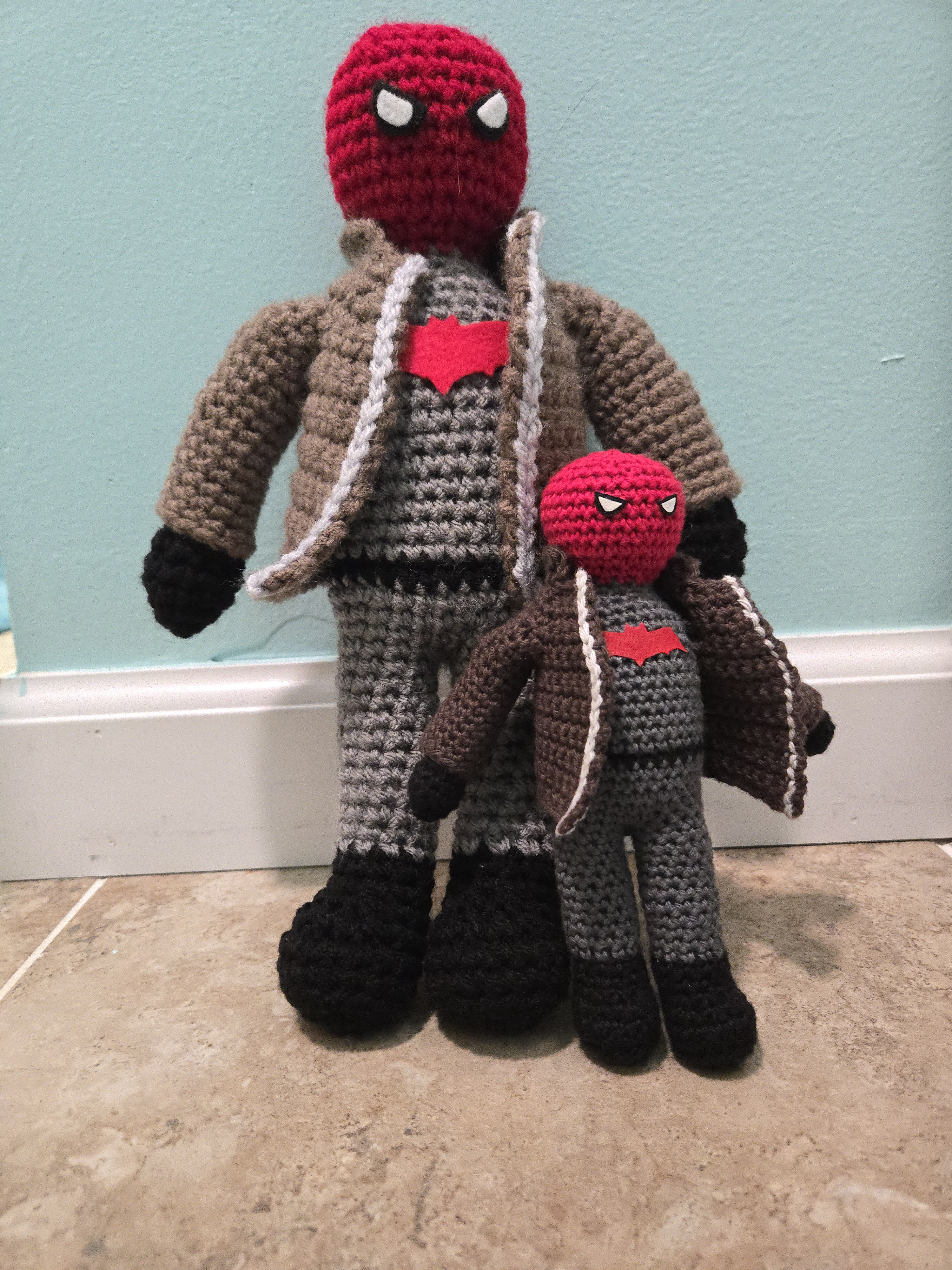 pic of red hood and mini red hood