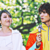 amane sachika and inoue shouma from kamen rider gavv