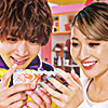 amane sachika and inoue shouma from kamen rider gavv
