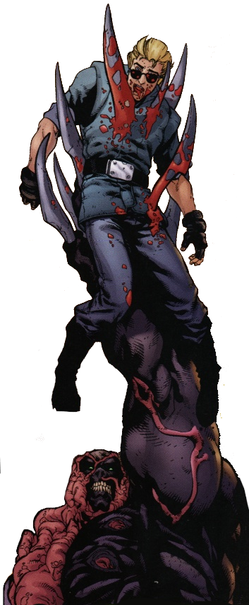 wesker comics impaled