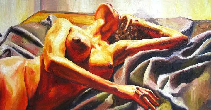 Painting-Of-Nude-Woman-On-Bed-Erotic-Art-Paintings-by-Raphael-Perez.webp