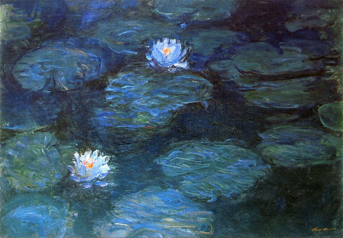 Water Lilies by Claude Monet.