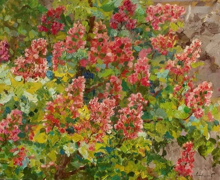 Kyiv chestnuts by Borys Lytovchenko.