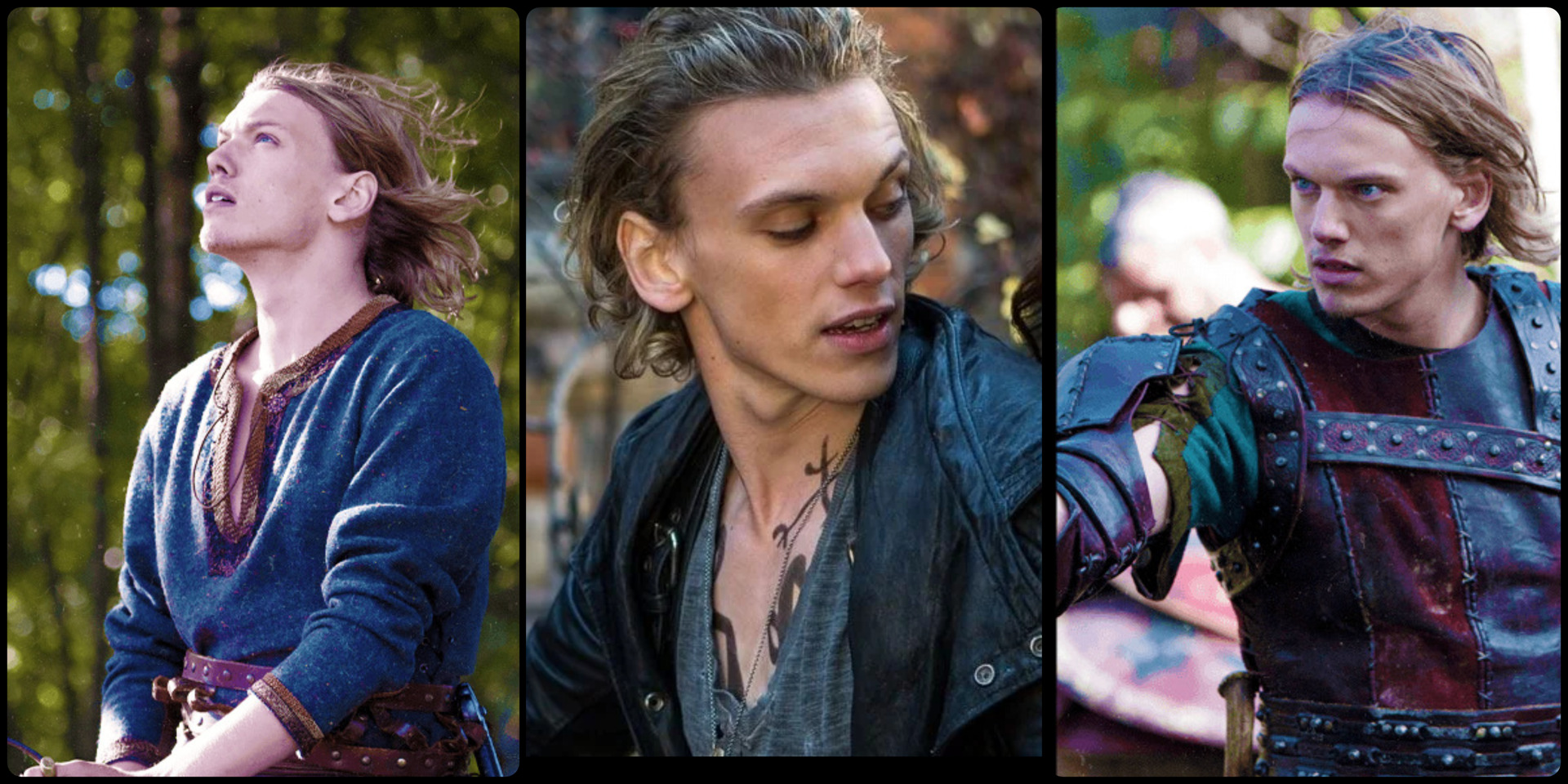 Banner. Three photos of upper class man.