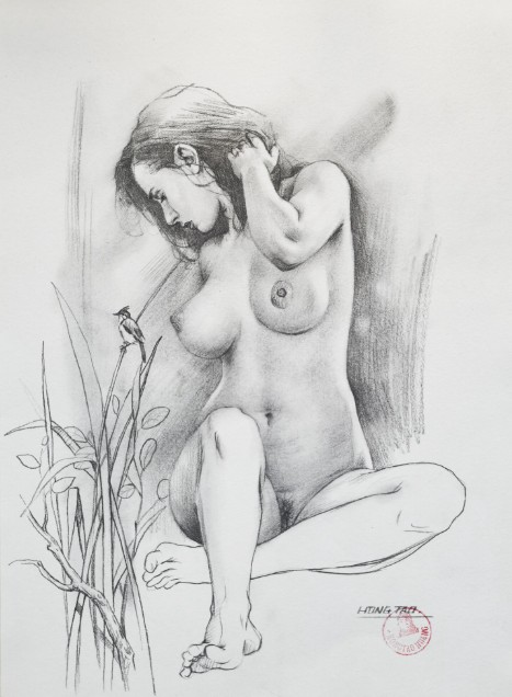 Girl-and-bird-by-Hongtao-Huang.jpeg