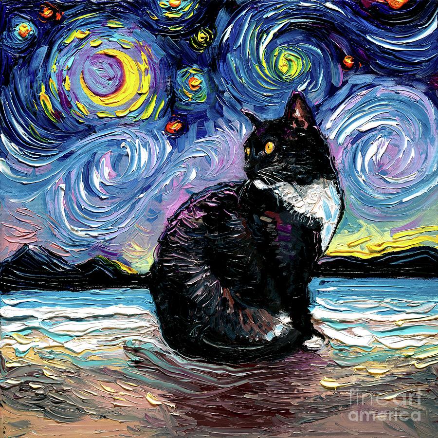 Tuxedo-Cat-Night-2-by-Aja-Trier.jpeg
