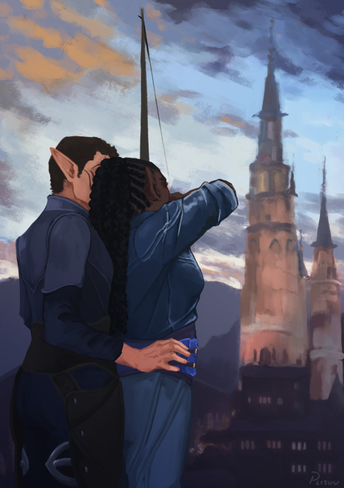 Heir and Giovanna de Riva by plisuu