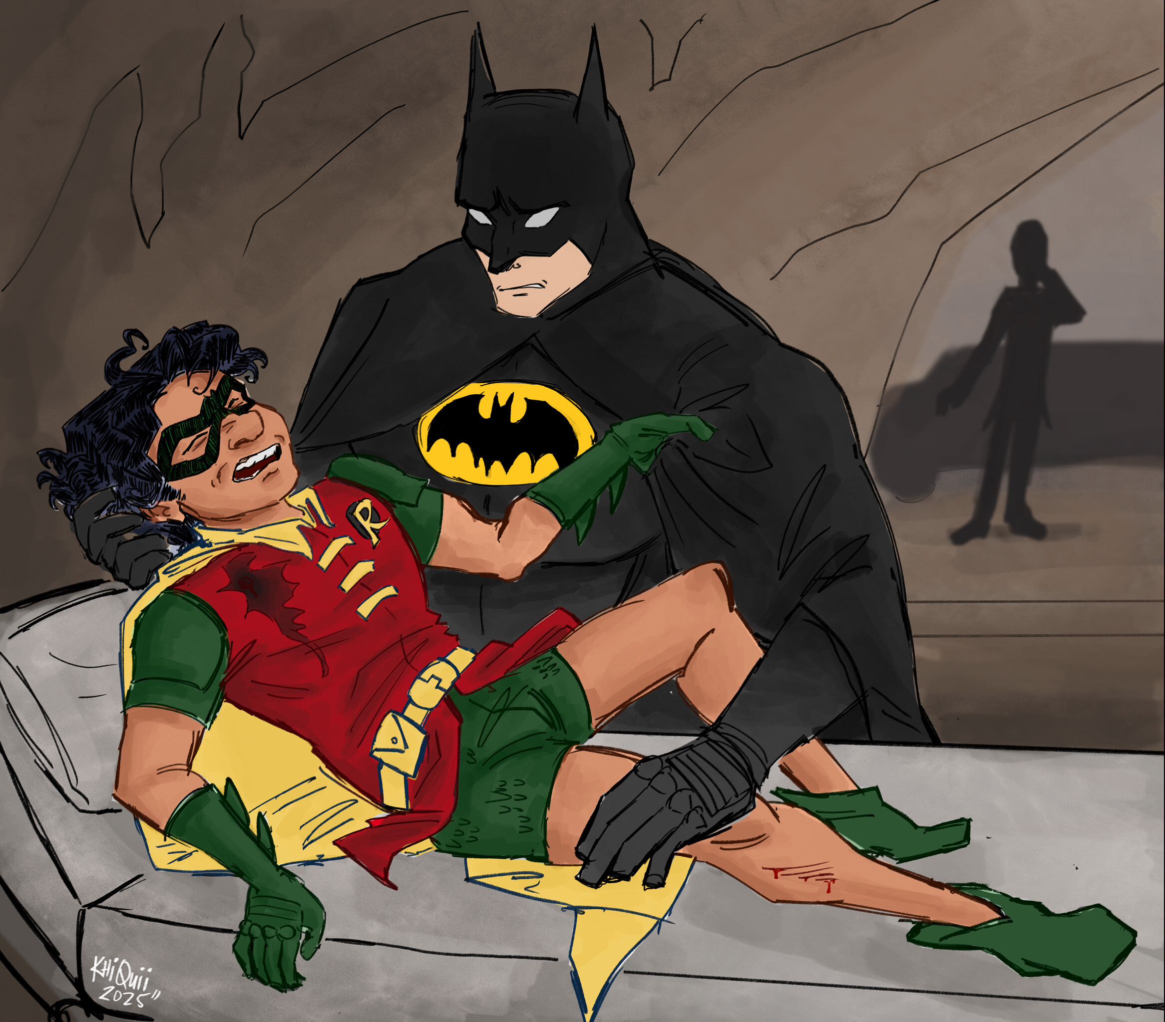 The Flock: The First Injury (Art) - kruspp - DCU [Archive of Our Own]