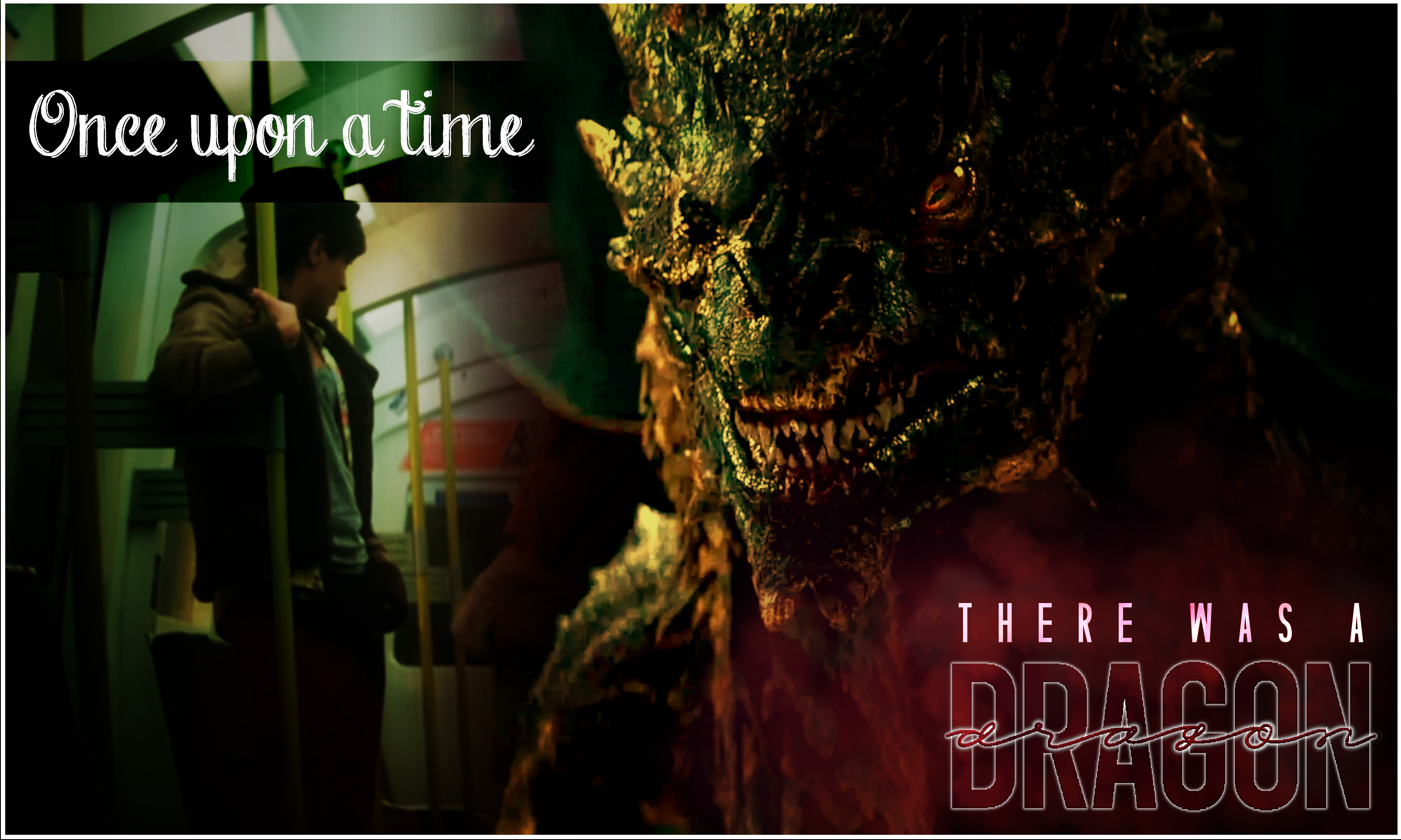 Once upon a time there was a dragon.