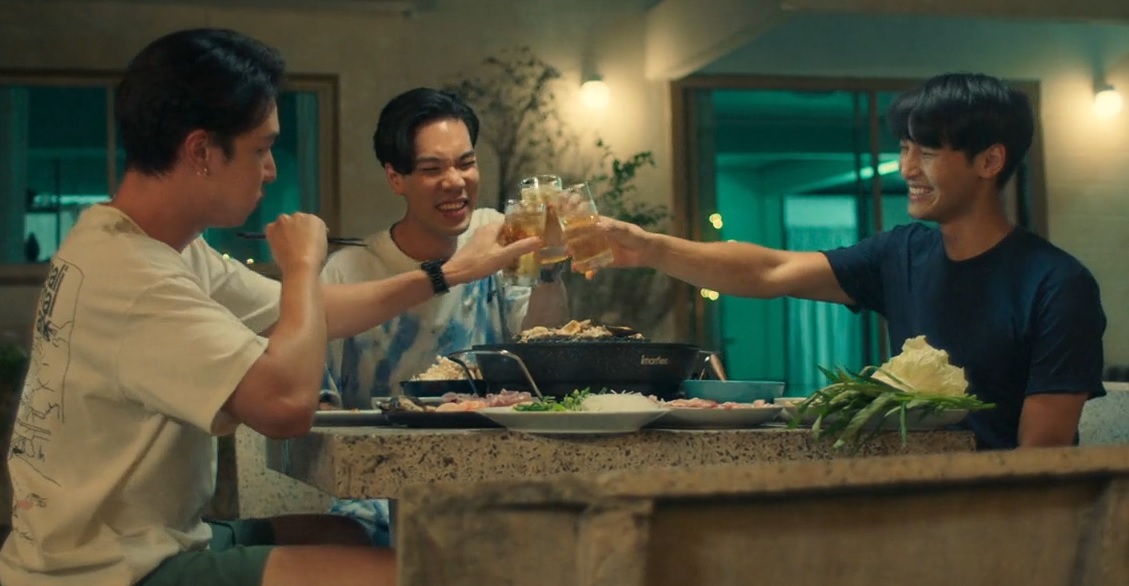 Tem, Jom and Porsche Celebrating