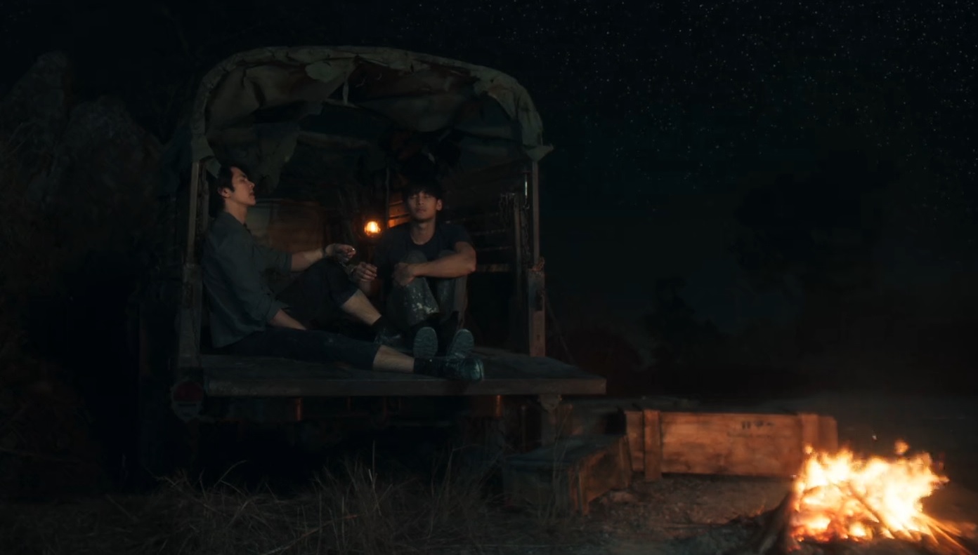 Kinn & Porsche at Campfire