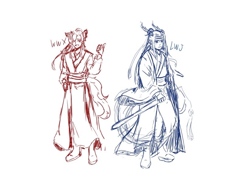wangxian concept art