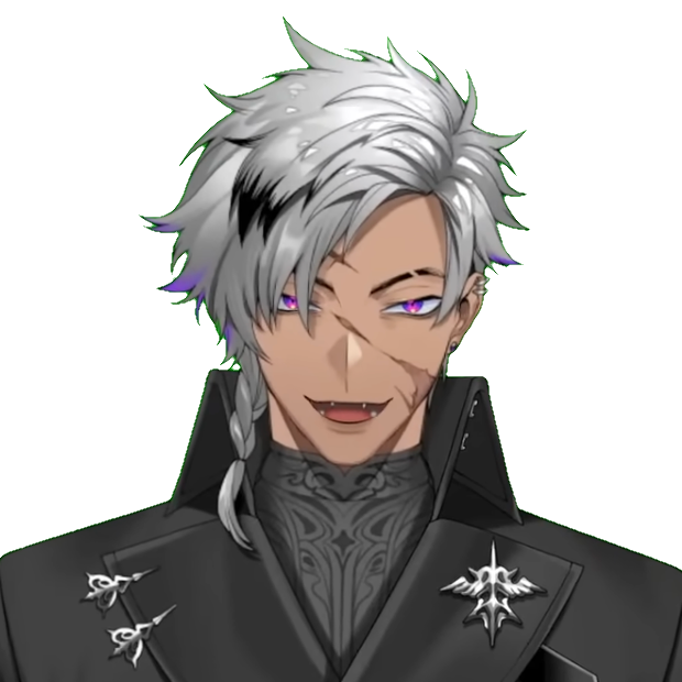 Sprite: Vanta smiling.