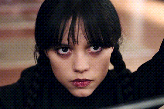 Wednesday is confused and stunned.