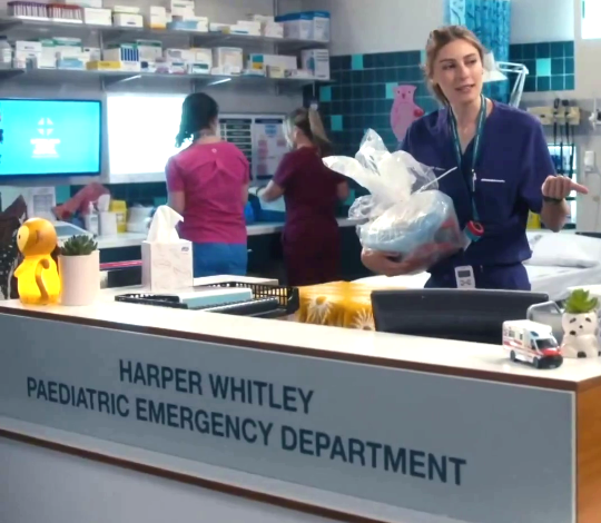 The Harper Whitley Paediatric Emergency Department Desk