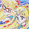 usagi and minako from sailor moon