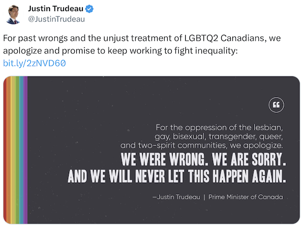 TrudeauuLGBTApology