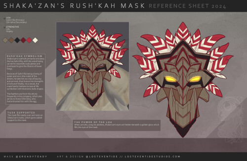 Rush'kah Mask Design