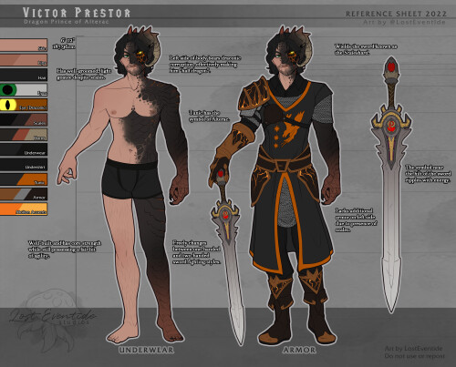 Victor Reference Sheet