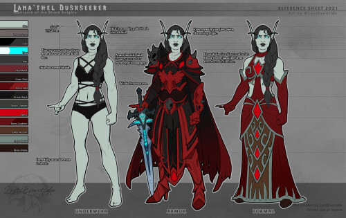 Lana'thel Reference Sheet