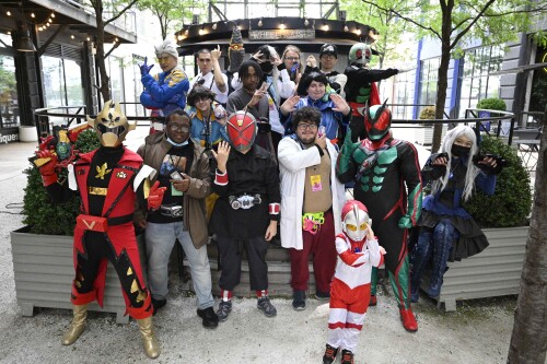 Cosplay group photo.