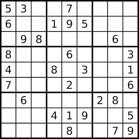 Suduko, easy