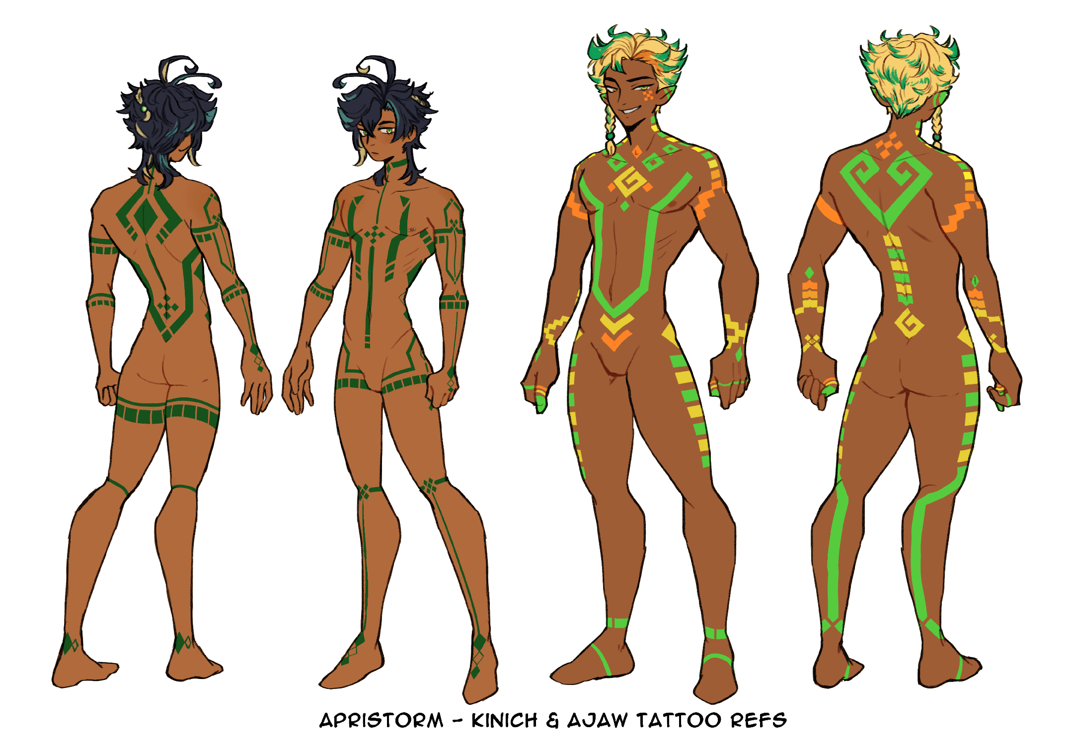 ajawnich tattoos tm