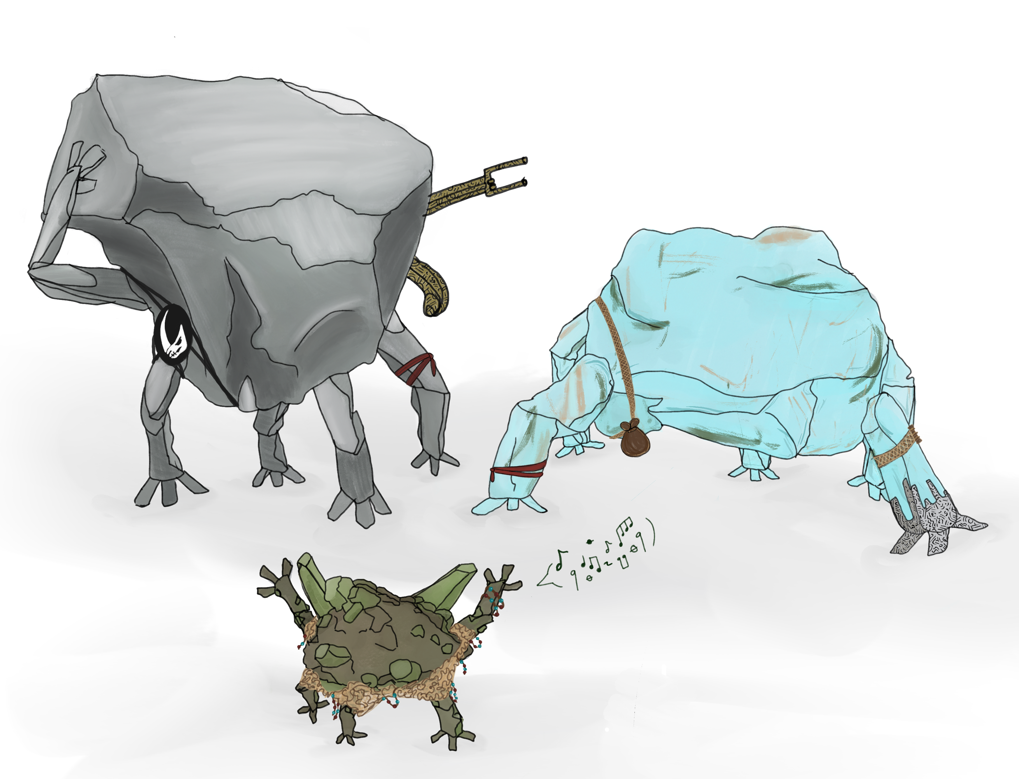 eridian dinluke with grogu