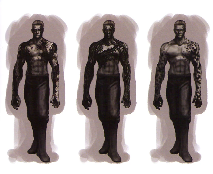 concept art boss wesker