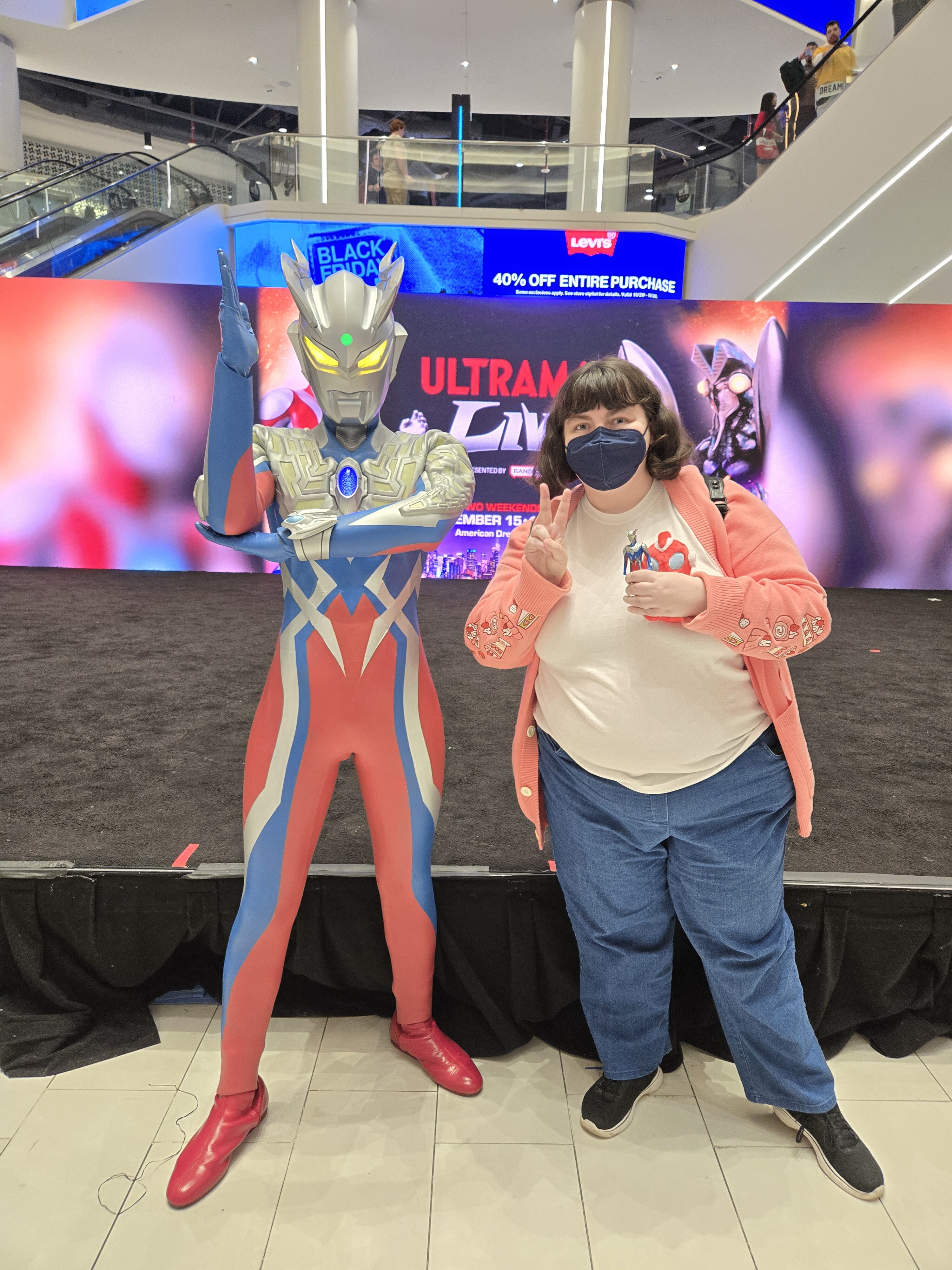 Me with Ultraman Zero