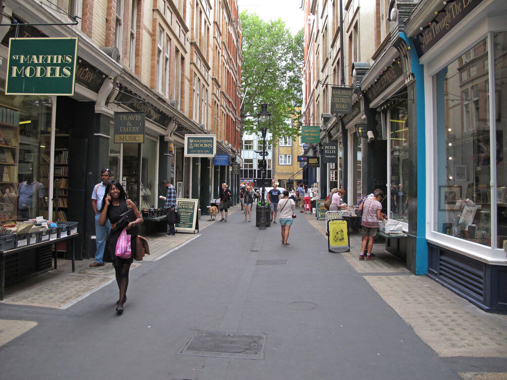 Cecil Court Copyright Free-Man