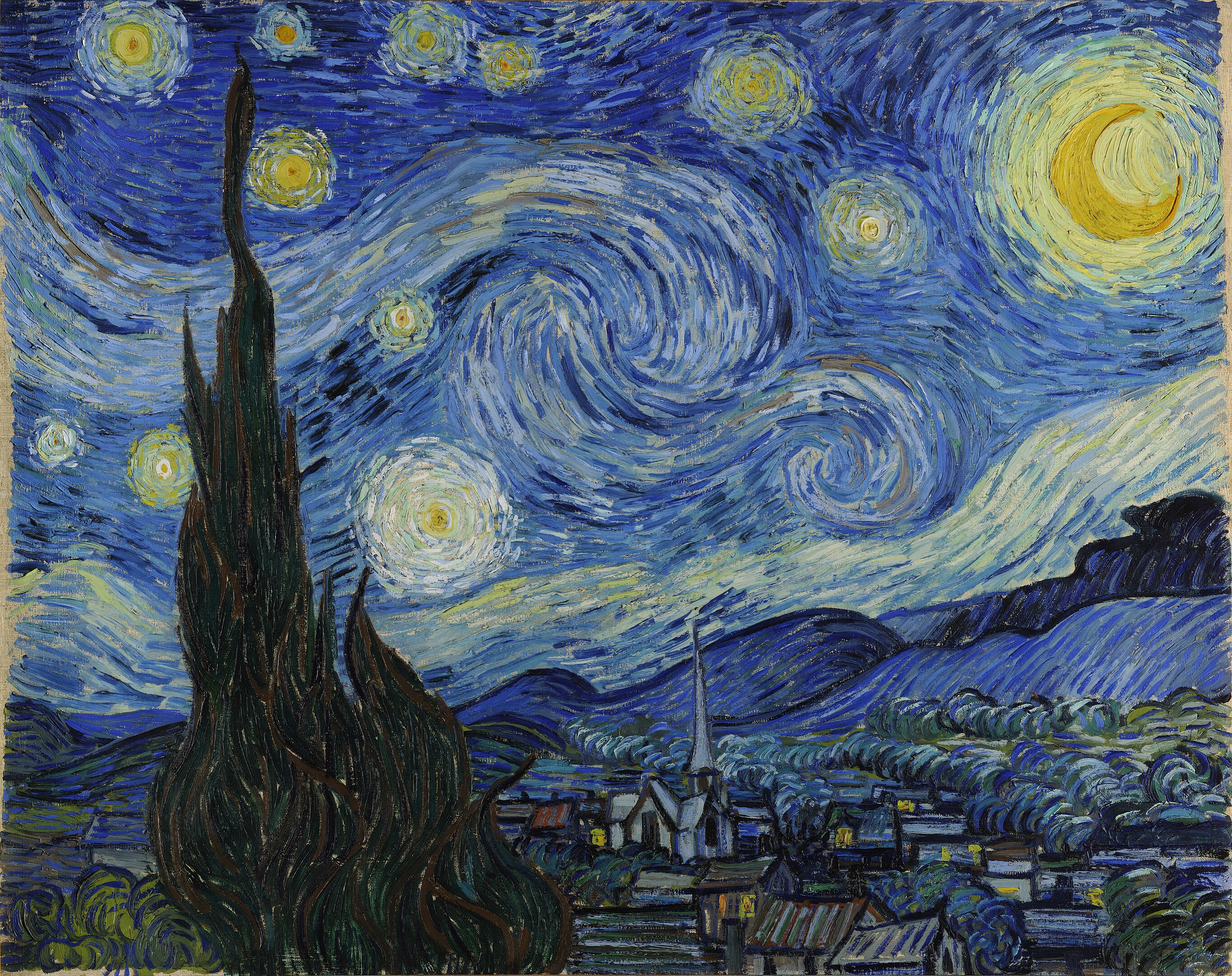 Starry Night by Van Gogh.